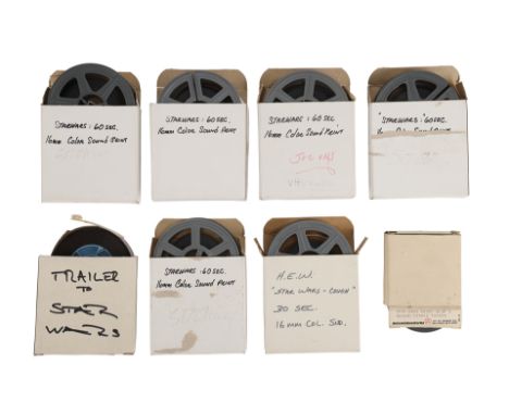 STAR WARS: VARIOUS PRODUCTIONS - Anthony Daniels Collection: Eight 16mm Promo Reels - Eight 16mm promo reels for the Star War