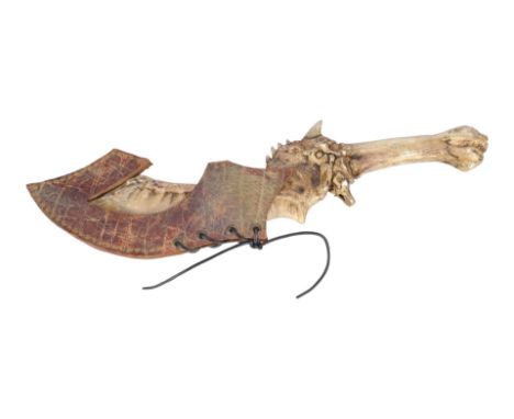 MONSTER HUNTER (2020) - The Hunter's (Tony Jaa) Bone Dagger - The Hunter's (Tony Jaa) bone dagger from Paul W. S. Anderson's 