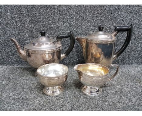 Viners 4 piece silver plated tea set