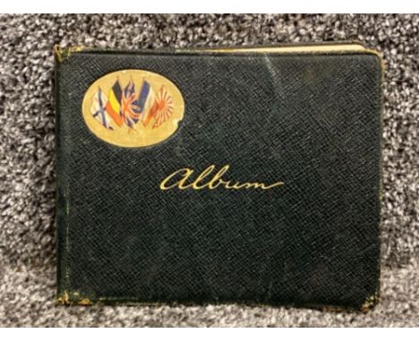 World War I friendship album sketch book containing mixed genre sketches completed by a variety of Artists (signed) with date