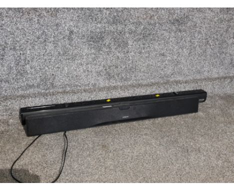 Hitachi soundbar together with bush soundbar