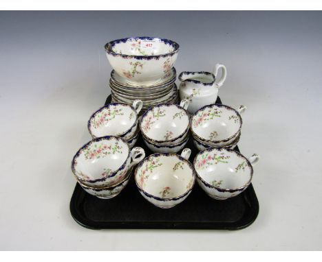 A Sutherland china Art pattern tea service 