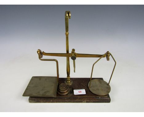 A GPO postal scale by Degrave & Co. of London