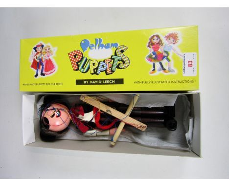 A Pelham pirate puppet in original carton