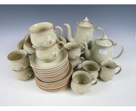 A Denby Daybreak pattern tea service etc.