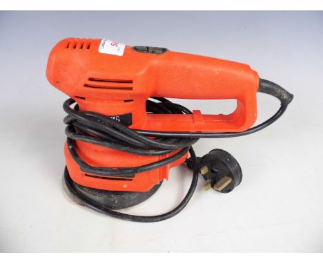 A Black and Decker sander 