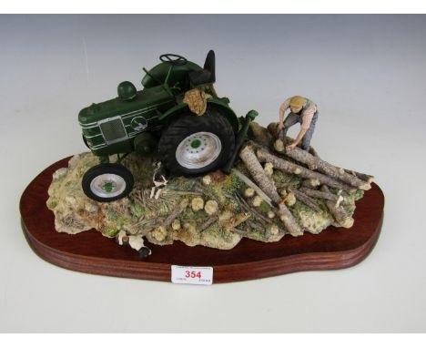 A Border Fine Arts tractor group Hauling Out (a/f)