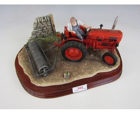 A Border Fine Arts tractor group Turning with Care