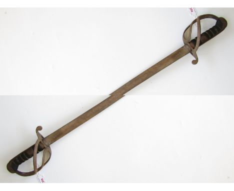 An 1821 Pattern light cavalry troopers' sword (scabbard lacking)