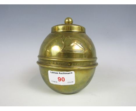An Empire Exhibition Liptons tea caddy