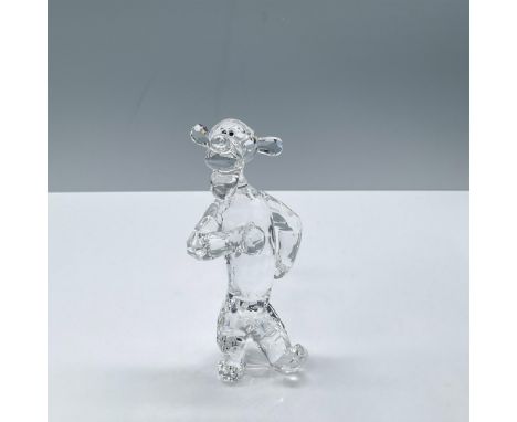 Part of the Winnie The Pooh Disney series. Tigger is in a faceted clear crystal body with an unfaceted clear crystal tail and
