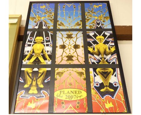 Gilbert &amp; George - Planed 2007, lithograph, 97 x 65cm 