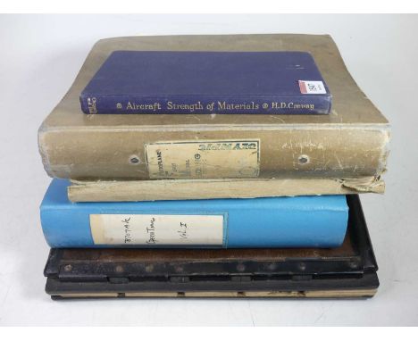 A small quantity of various aircraft related booklets, manuals, and others, to include Boeing 707 Olympic aeroplane flight ma