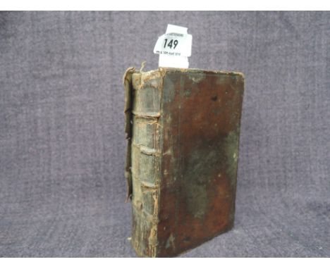 A volume, (Salmon) The New London . Dispensatory, no date, circa 1670s, lacks title, manuscript notes in rear, of farmer owne