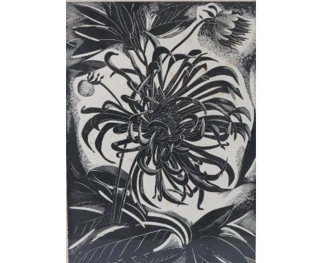 John Farleigh (British, 1900-1965)
Dahlia
signed and numbered 4/50 (to lower margin), lithograph
31 x 23cm (12'' x 9'')
toget