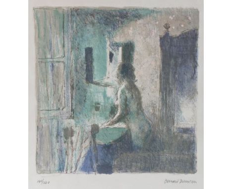 Bernard Dunstan, RA, PRWA, NEAC, (British, 1920-2017)
Female Nude by a Window
signed and numbered 140/240 (to lower margin), 
