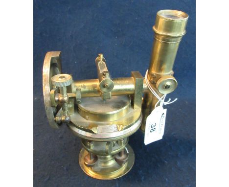Reproduction brass surveyors level marked 'Stanley, London'.(B.P. 21% + VAT) 