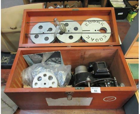 Vintage Paillard Bolex projector with reals etc. in a fitted carrying case.(B.P. 21% + VAT) 