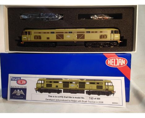 OO scale Heljan 53031, Falcon, lime green, D0280, near mint, boxed. UK P&amp;P Group 1 (£16+VAT for the first lot and £2+VAT 