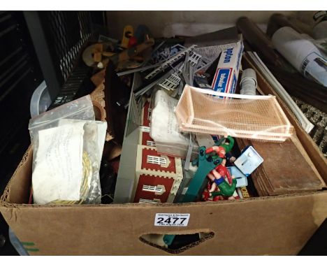 Quantity of model railway accessories, transformers, Airfix etc. Not available for in-house P&amp;P