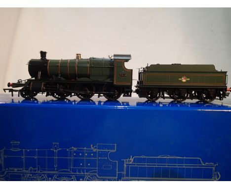 OO scale Dapol 45-043-006S, Mogul, lined green, 7310, green, late crest, sound fitted, near mint, boxed. UK P&amp;P Group 1 (