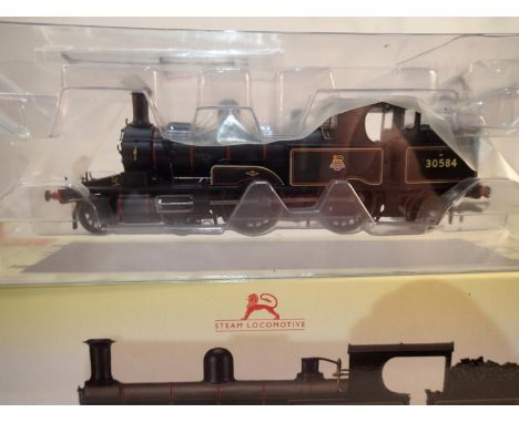 OO scale Hornby R3333 Adams Radial, 30584, black, early crest, near mint, storage wear to box. UK P&amp;P Group 1 (£16+VAT fo