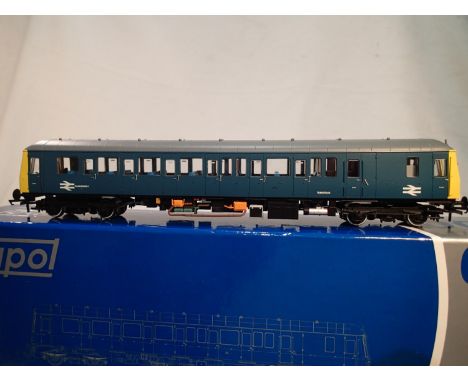 OO scale Dapol 4D-015-HATO1, class 122, bubble car, TDB975023, Route Learning, BR blue, near mint, boxed. UK P&amp;P Group 1 