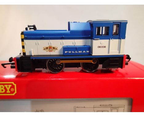 OO scale Hornby R2783, class 06 diesel, 06008, Pullman livery, Collectors Club edition, near mint, storage wear to box. UK P&