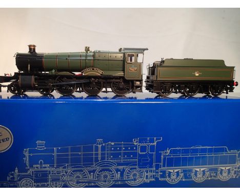 OO scale Dapol 4S-001-007D, Lydham Manor, 7827, green, late crest, DCC fitted, near mint, boxed. UK P&amp;P Group 1 (£16+VAT 