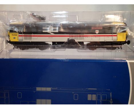 OO scale Dapol 4D-006-000 class 73, Intercity Air Tour Suisse, 73102, near mint, boxed. UK P&amp;P Group 1 (£16+VAT for the f