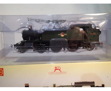OO scale Hornby R3725X Prairie tank, 4160, green, late crest, near mint, box with wear. UK P&amp;P Group 1 (£16+VAT for the f