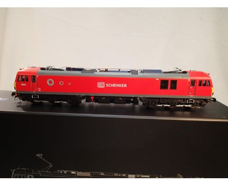 OO scale Accurascale class 92, electric, 92042, DB Schenker red livery, excellent to near mint condition, in box for 92009. U