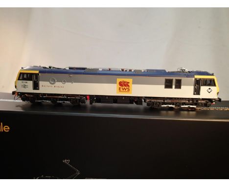OO scale Accurascale class 92 electric, 92036, Bertolt Brecht, rail freight EWS livery, no paperwork, near mint, boxed. UK P&