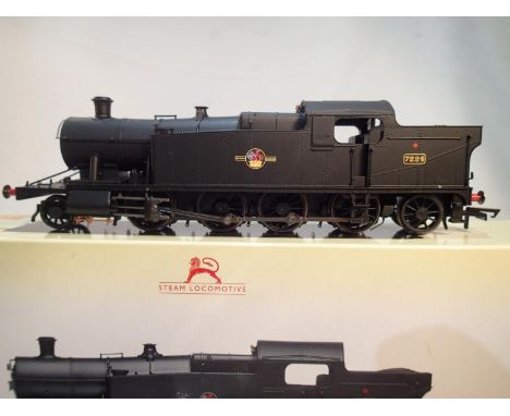 OO scale Hornby R3464 class 72XX, 7224, black, late crest, near mint, box with wear. UK P&amp;P Group 1 (£16+VAT for the firs