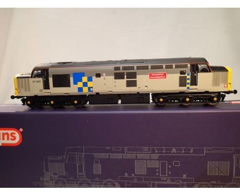 OO scale Vi Trains class 37 diesel, 37429, Eisteddfod Genedlaethol, rail freight grey, near mint, box for 37416. UK P&amp;P G
