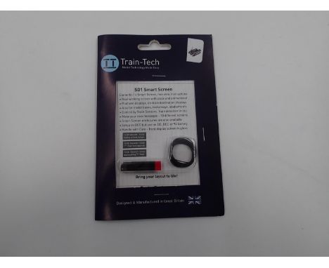 Train Tech SDI smart screen, OO gauge, as new, ex shop stock. UK P&amp;P Group 1 (£16+VAT for the first lot and £2+VAT for su