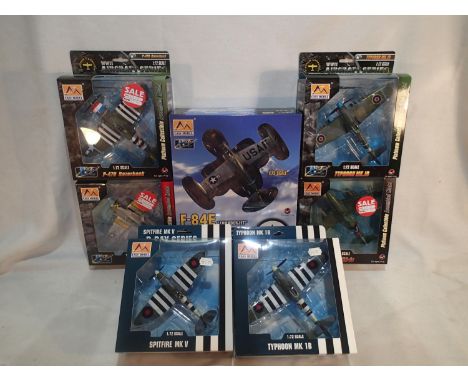 Seven boxed Easy-Model 1/72 scale models, new old stock, excellent condition. UK P&amp;P Group 1 (£16+VAT for the first lot a