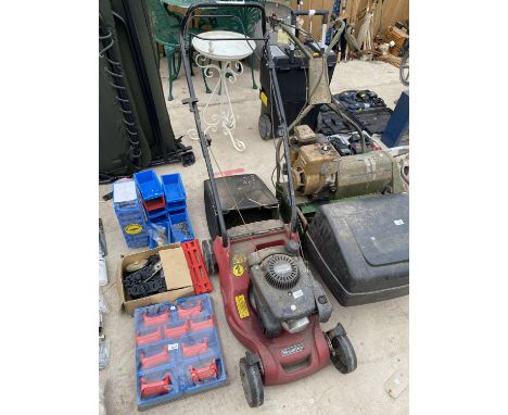 A MOUNTFIELD RS100 PETROL ROTARY MOWER 
