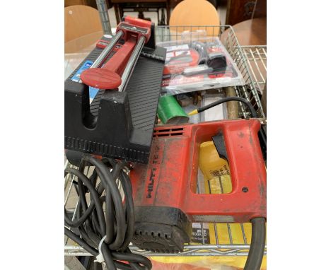 VARIOUS ITEMS TO INCLUDE AN IMPACT DRIVER WASHERS, PIPE CLIPS ETC 