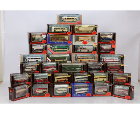 Exclusive First Editions 1:76 Scale Northern Single Deck Buses and Coaches, mainly boxed, vintage and modern vehicles, Hebble