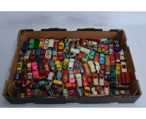 Postwar and Later Playworn Diecast Vehicles, 1:64 scale and similar examples includes, Matchbox Lesney, Lonestar, Majorette a