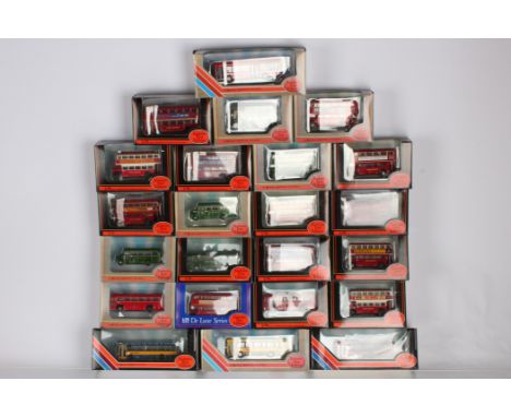 Exclusive First Editions London Transport/Region Vintage and Modern Buses, all boxed 1:76 scale, double deck models (14) and 