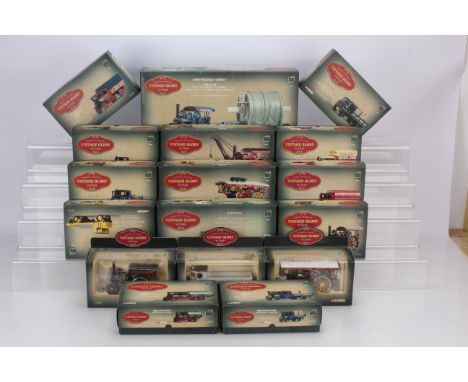 Corgi Vintage Glory of Steam, all boxed, Fowler examples, 80105 Showmans Supreme J Wharton, 80106 Road Locomotive Titan Eastn
