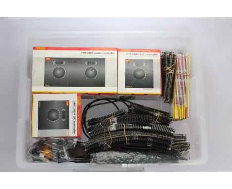 Hornby and Peco 00 Gauge Points and Track and other Accessories, Hornby Points, L/H Express, Curved L/H, Curved R/H (3), Y Po