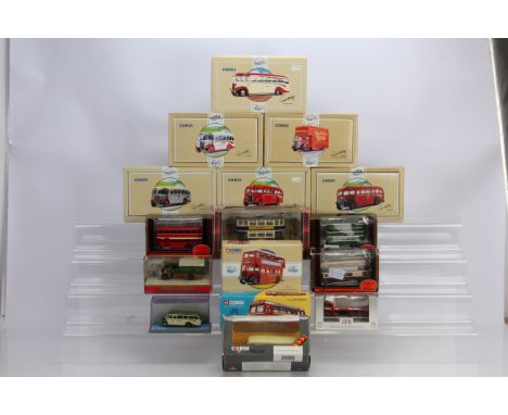 Modern Diecast Vintage Public Transport and Commercial Models, all boxed/cased, vintage vehicles, Exclusive First Editions do