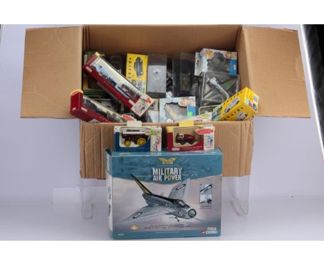 Modern Diecast Vehicles and Aircraft, mainly boxed/packaged, vintage private and commercial road vehicles, Vanguards by Lledo