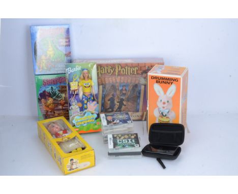 Modern Mainly TV and Film Related Toys,  various examples, all boxed, Mattel Barbie B2993 Sponge Bob Square Pants, Character 