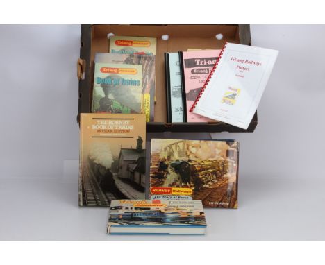 Large collection of Tri-ang Catalogues from No 2 and Pat Hammond Rovex History Vols 1-3 and other related ephemera and Books,