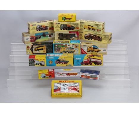 Corgi and Atlas Edition Dinky Diecast Vintage Commercial Vehicles, all boxed,  Corgi Classics, Brewery Collection, 09801 ERF 