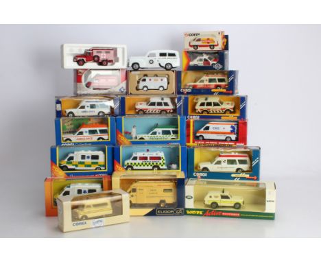 Modern Diecast Civilian Ambulances and Other Emergency Vehicles, all boxed, mainly modern vehicles, Corgi, 57301 Bonna Ambula